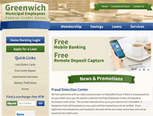 Tablet Screenshot of gmefcu.com